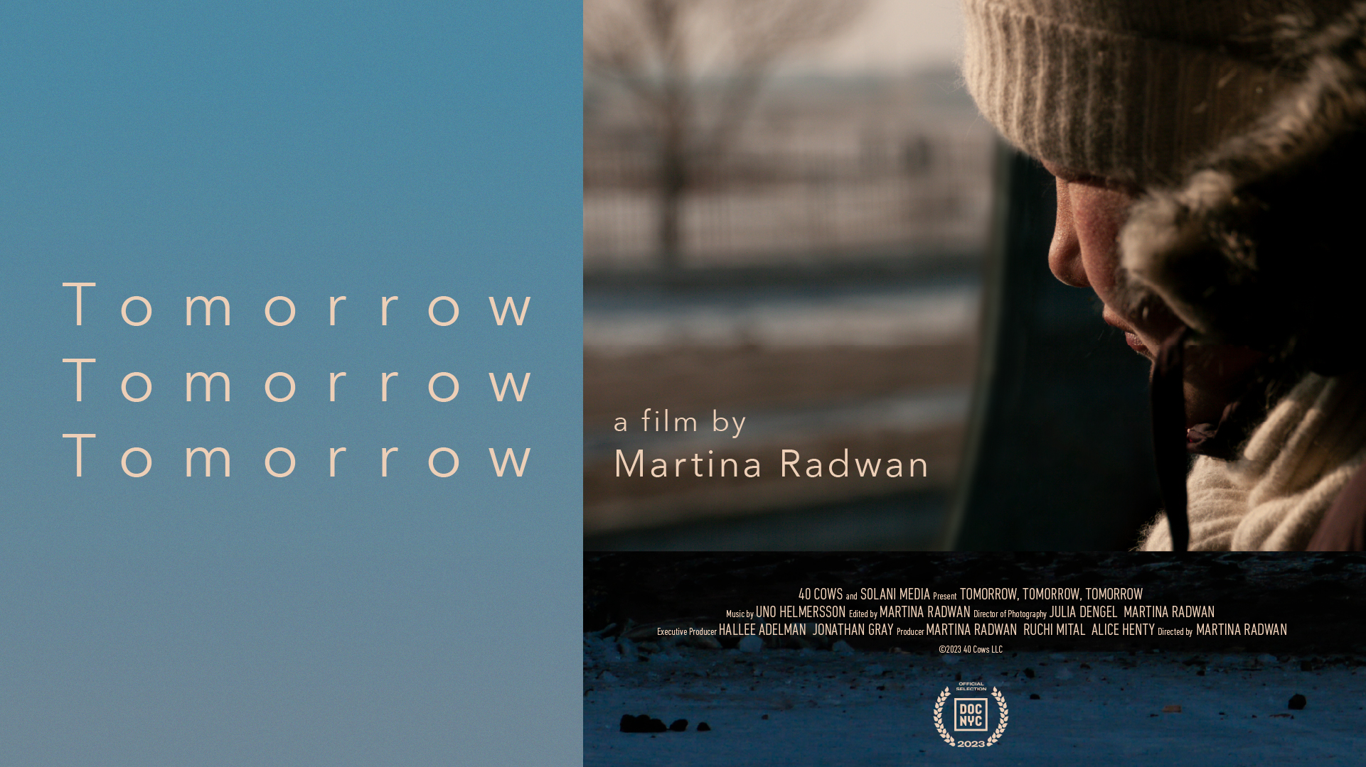 Tomorrow, Tomorrow, Tomorrow